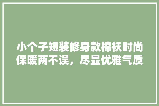 小个子短装修身款棉袄时尚保暖两不误，尽显优雅气质