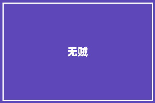 无贼