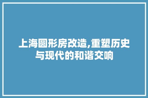 上海圆形房改造,重塑历史与现代的和谐交响 卧室装修