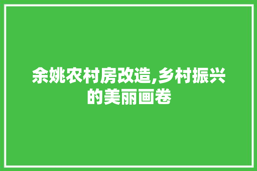 余姚农村房改造,乡村振兴的美丽画卷 客厅装修