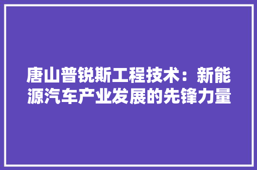 唐山普锐斯工程技术：新能源汽车产业发展的先锋力量 卧室装修