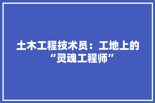 土木工程技术员：工地上的“灵魂工程师” 现代风格装饰