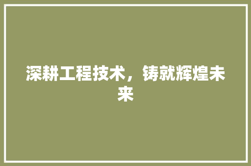 深耕工程技术，铸就辉煌未来 室内设计