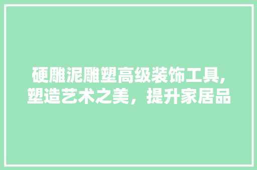 硬雕泥雕塑高级装饰工具,塑造艺术之美，提升家居品质 地板材料