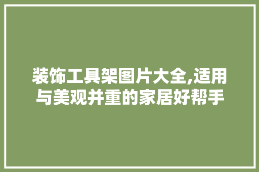 装饰工具架图片大全,适用与美观并重的家居好帮手 卧室装修